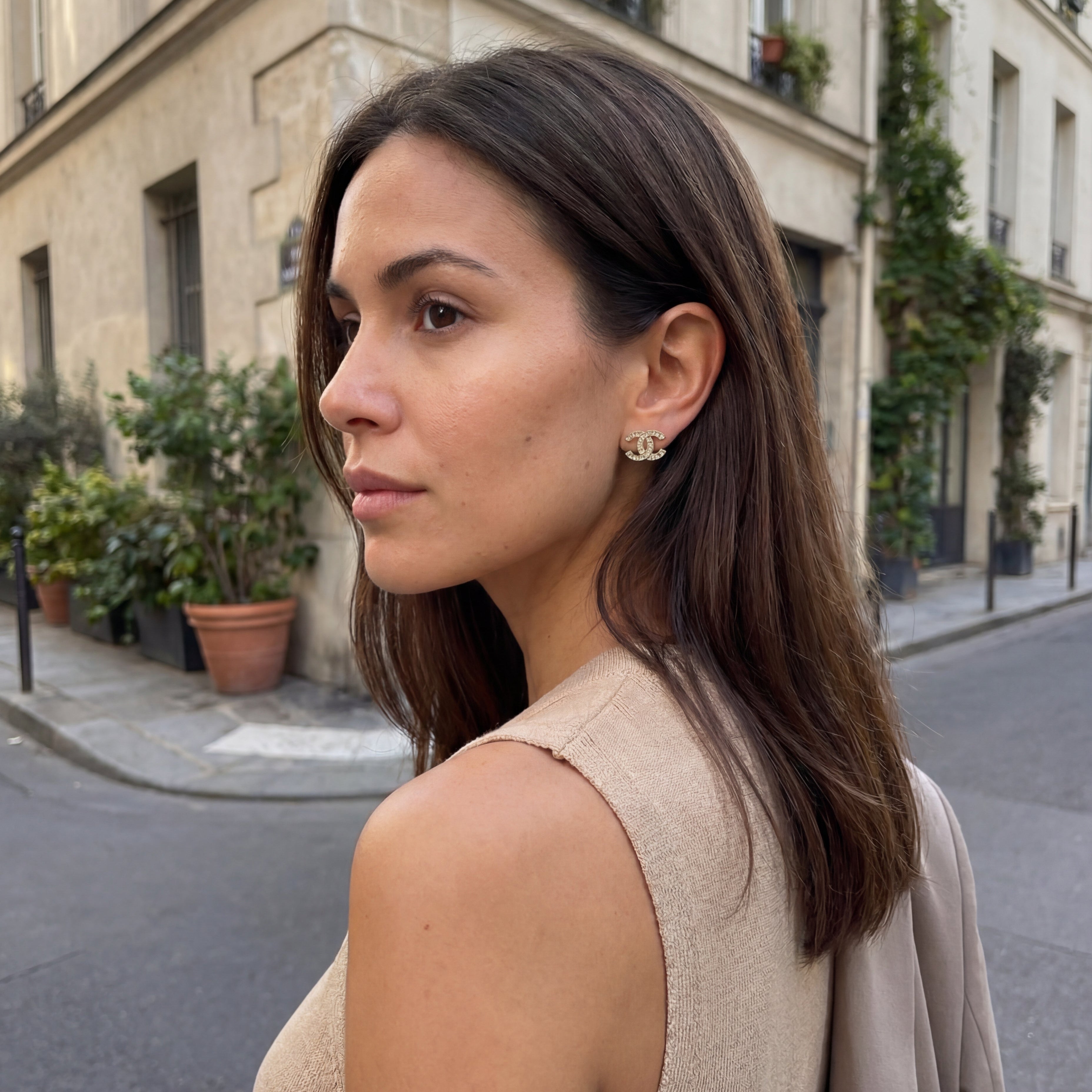 Pendientes Leni Oro