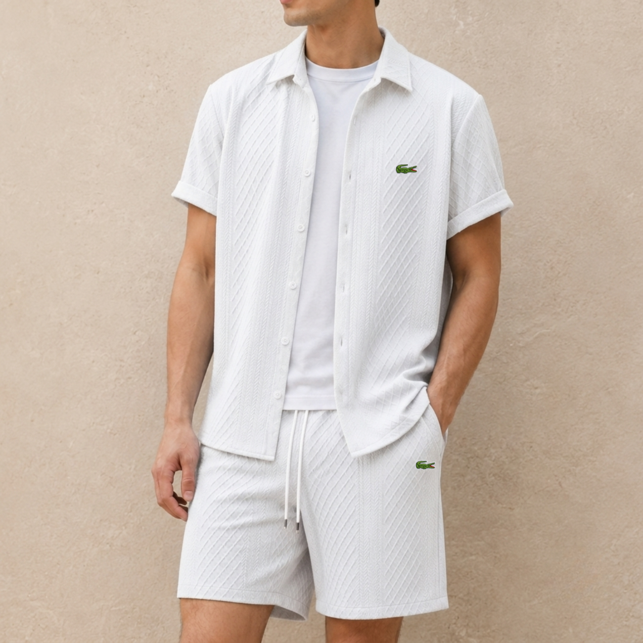 Conjunto De Verano Con Textura — PRECIO DE LIQUIDACIÓN