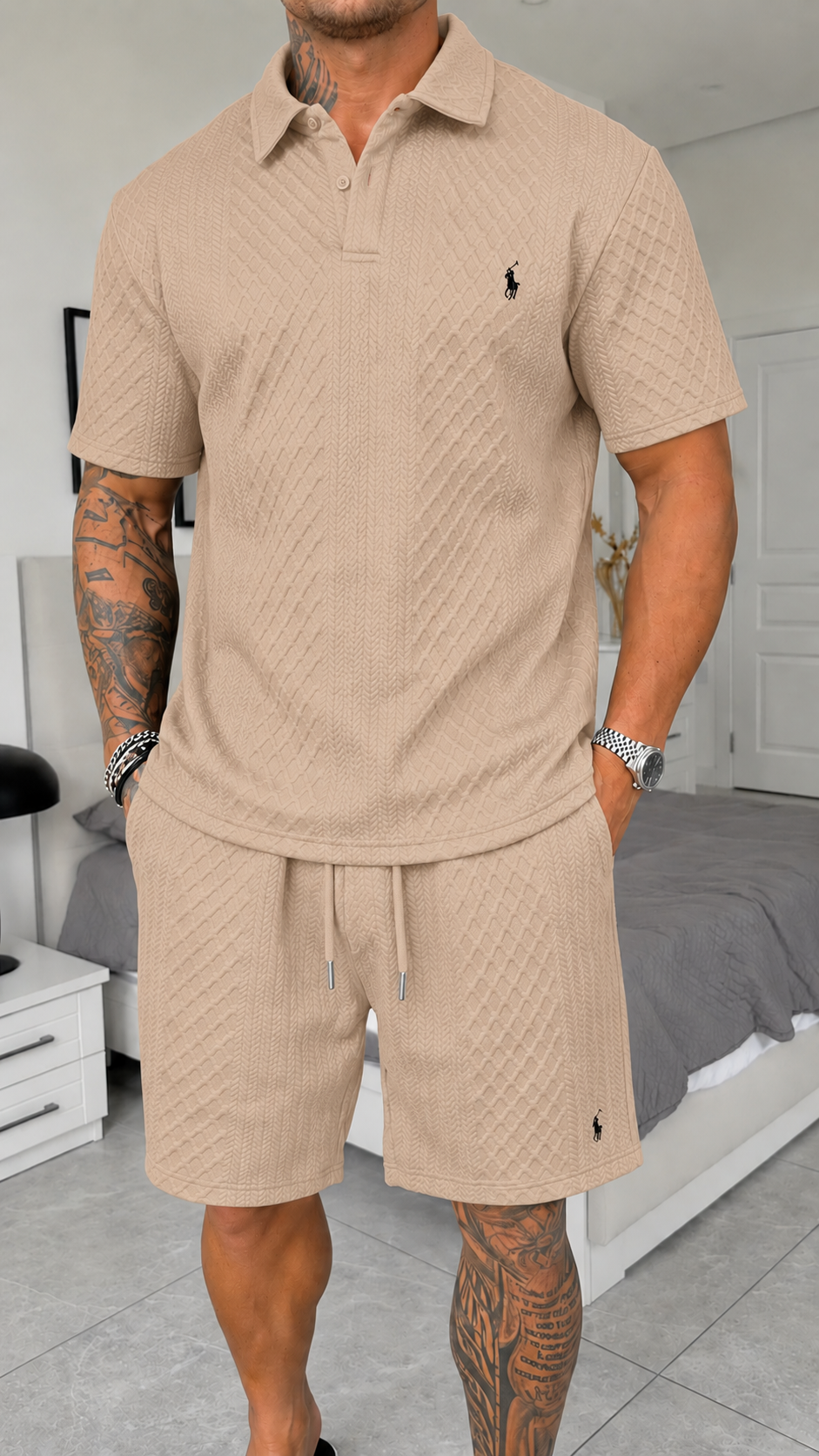 Conjunto de Polo Clásico Evofit de Verano — PRECIO DE LIQUIDACIÓN
