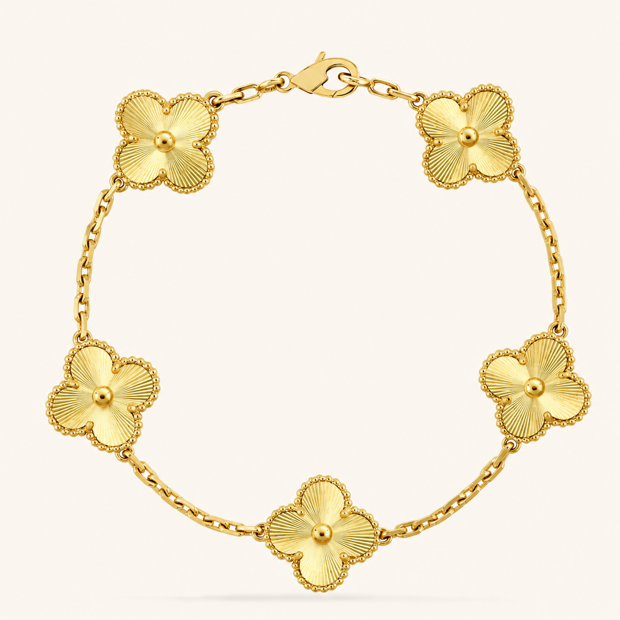 Pulsera Clover Gold