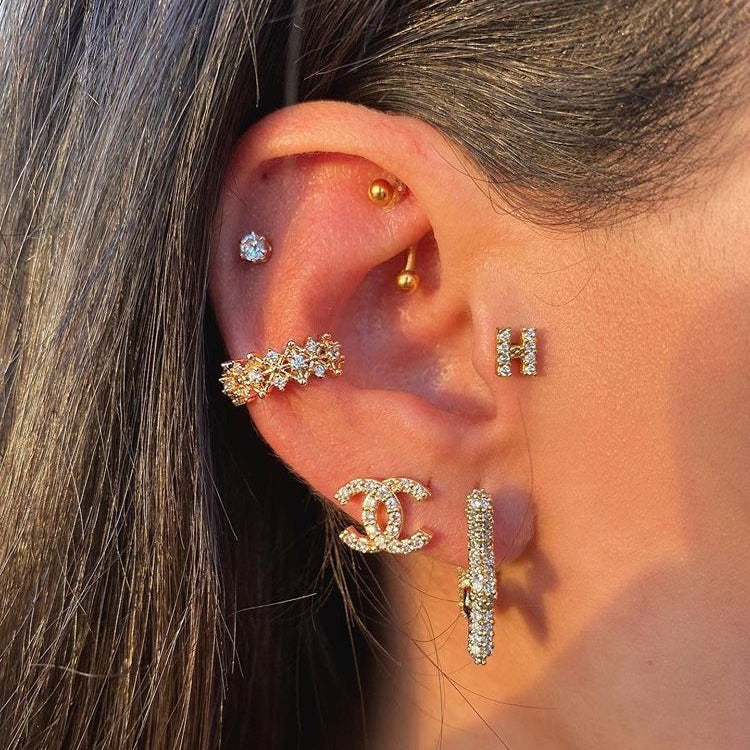 Pendientes Leni Oro