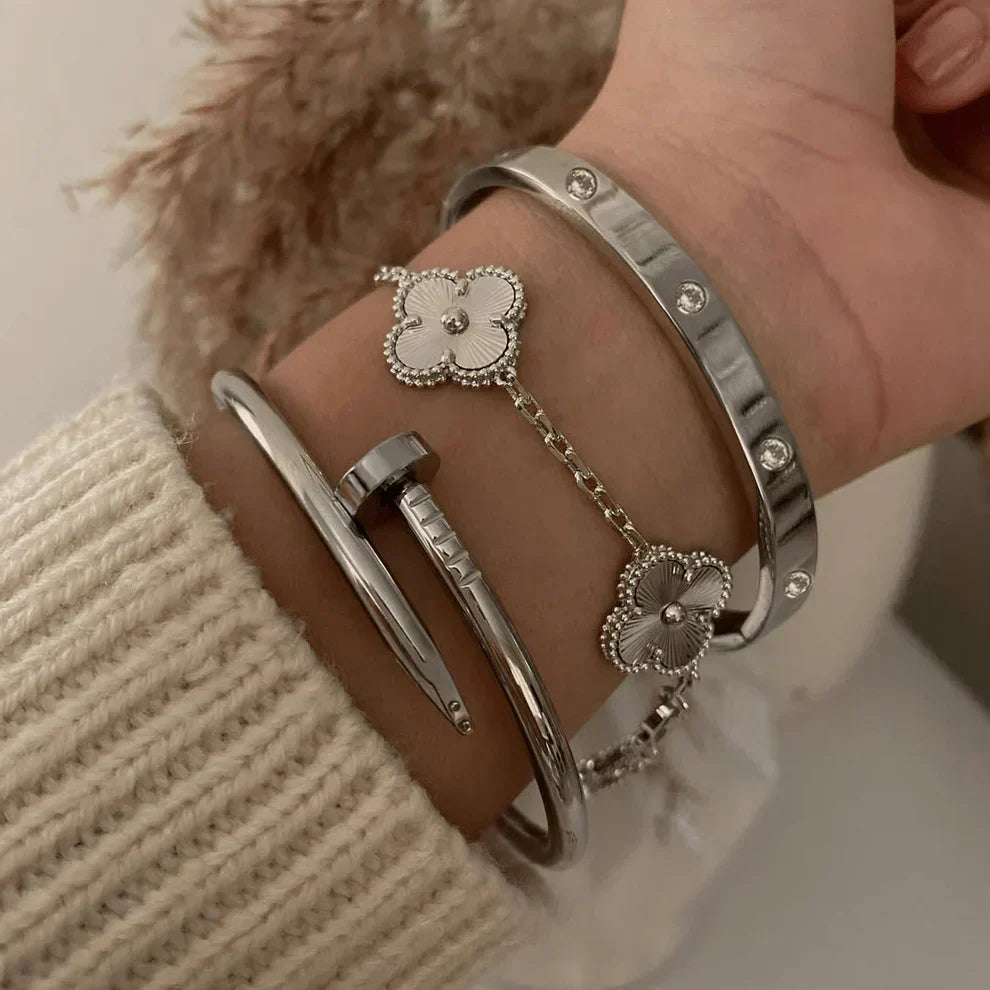 Set de Pulseras de 4 Piezas "Silvio"
