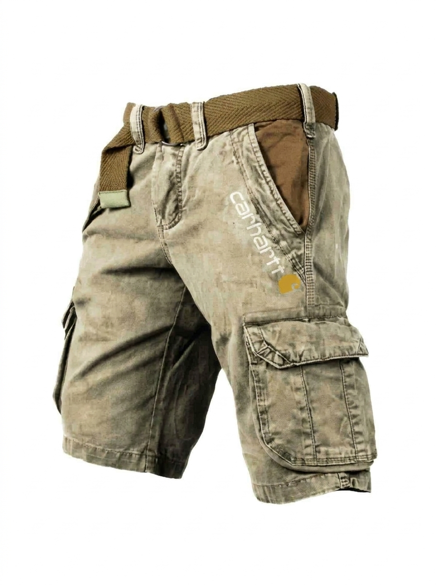 Pantalones Cortos Cargo de Combate para Exterior
