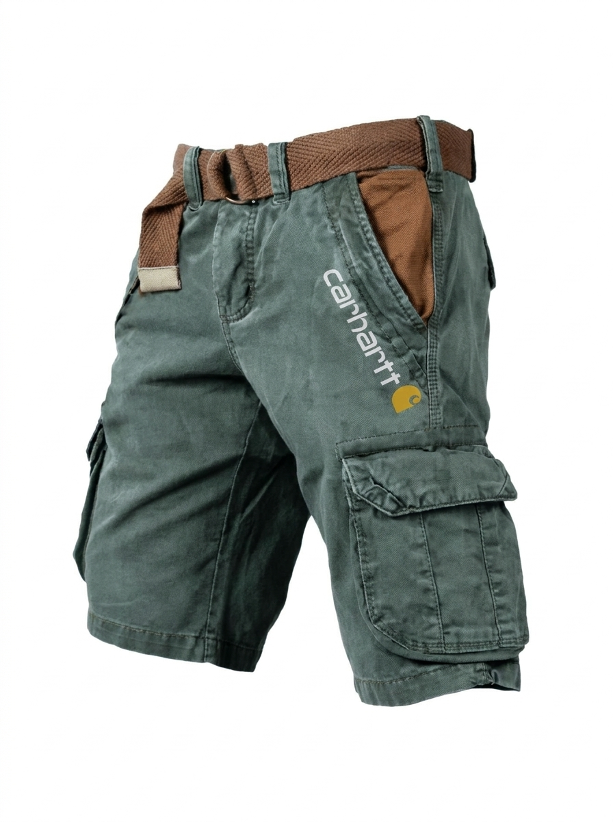 Pantalones Cortos Cargo de Combate para Exterior
